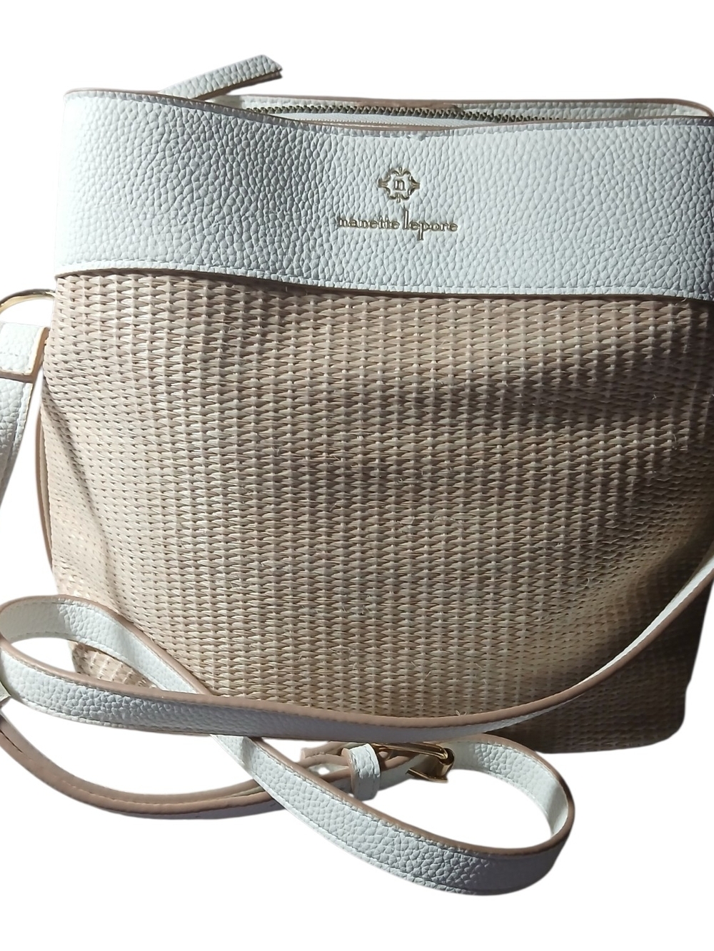 Nanette Lepore Collen Seasonal Triple Section Bucket Crossbody Bag